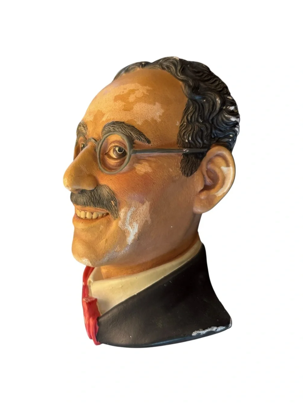 Groucho Marx Legend Products Hand Crafted Chalkware Bust 6